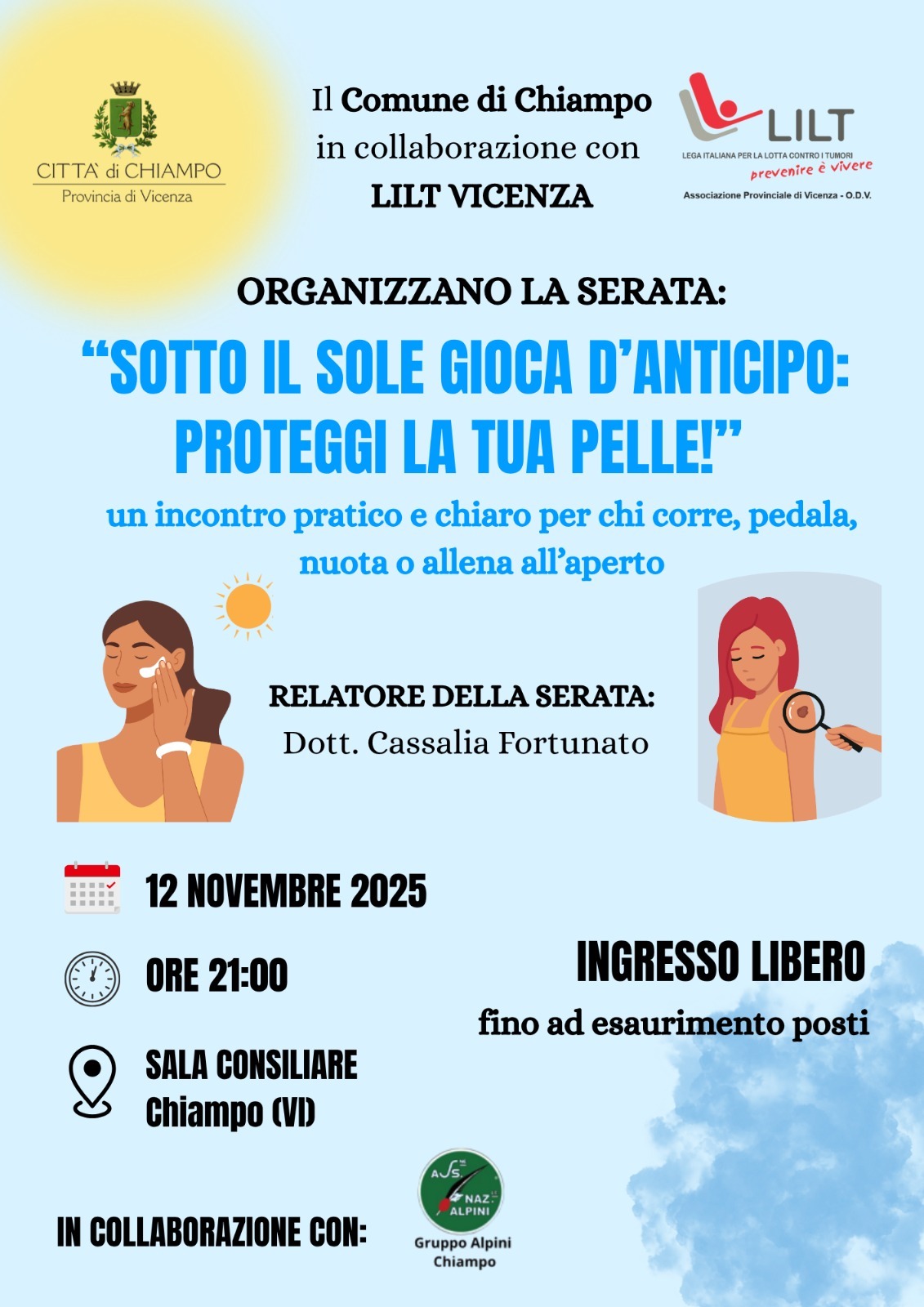 12 nov sotto il sole gioca danticipo