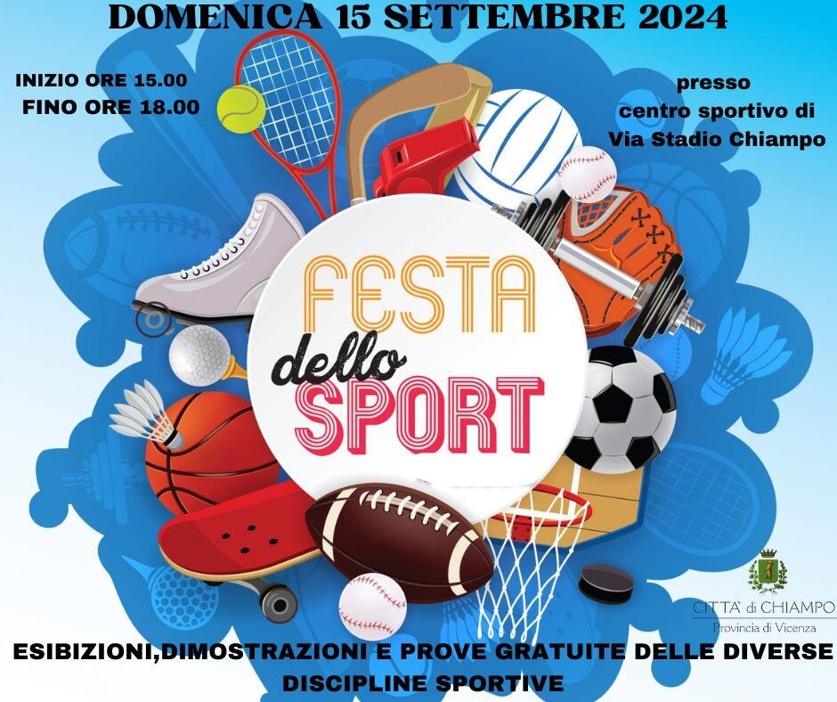 2024 festa dello sport