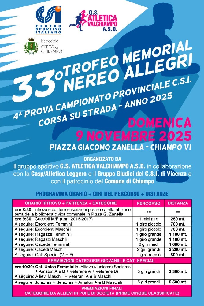 9 nov memorial nereo allegri